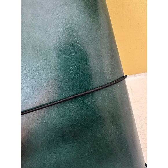 Chic Sparrow Austen Cascade Folio Leather Cover Keep Going Growing Forest Green - Picture 6 of 12